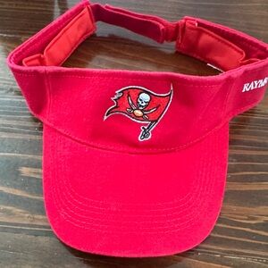 Tampa Bay Buccaneers Bright Red Men's Visor